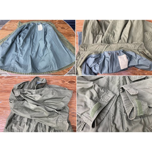 Size M M65 M-65 Field Coat Jacket OG-107 Vintage 70s - Picture 3 of 4